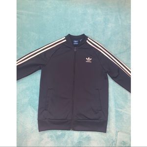 Navy Blue Adidas Track Jacket